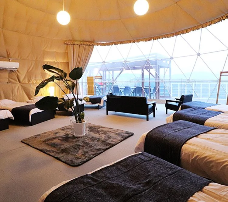 Half Ball Style Airbnb Glamping Dome Tent Hotel Desert Tent for Camping/Campsite