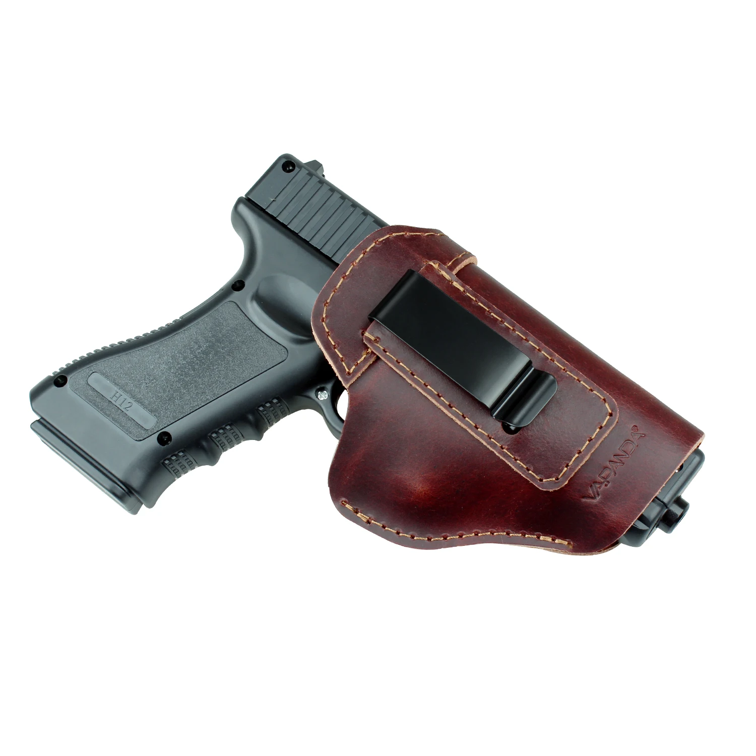 
Pistol Gun Holster Leather for Glock 17 19 26 45 Sig Sauer P226 10 Year Factory 