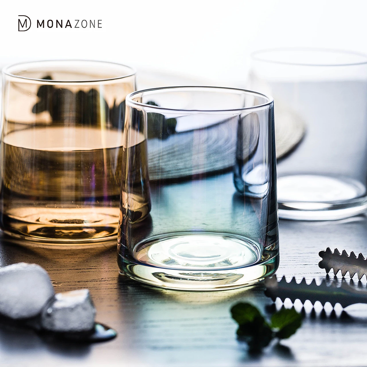 
Monazone Colorful Ion Plating Glasses Whisky Glass Wine Cup 