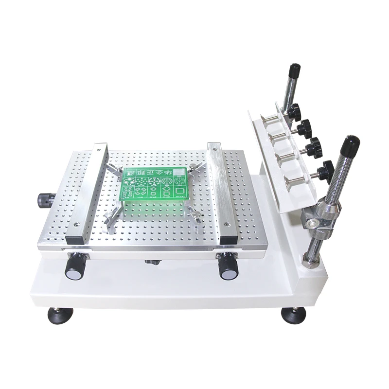 PTR-A300 Pcb Manual solder paste printer Smt Stencil Printing Machine 25x40cm High Precision Solder Paste Stencil Screen Printer
