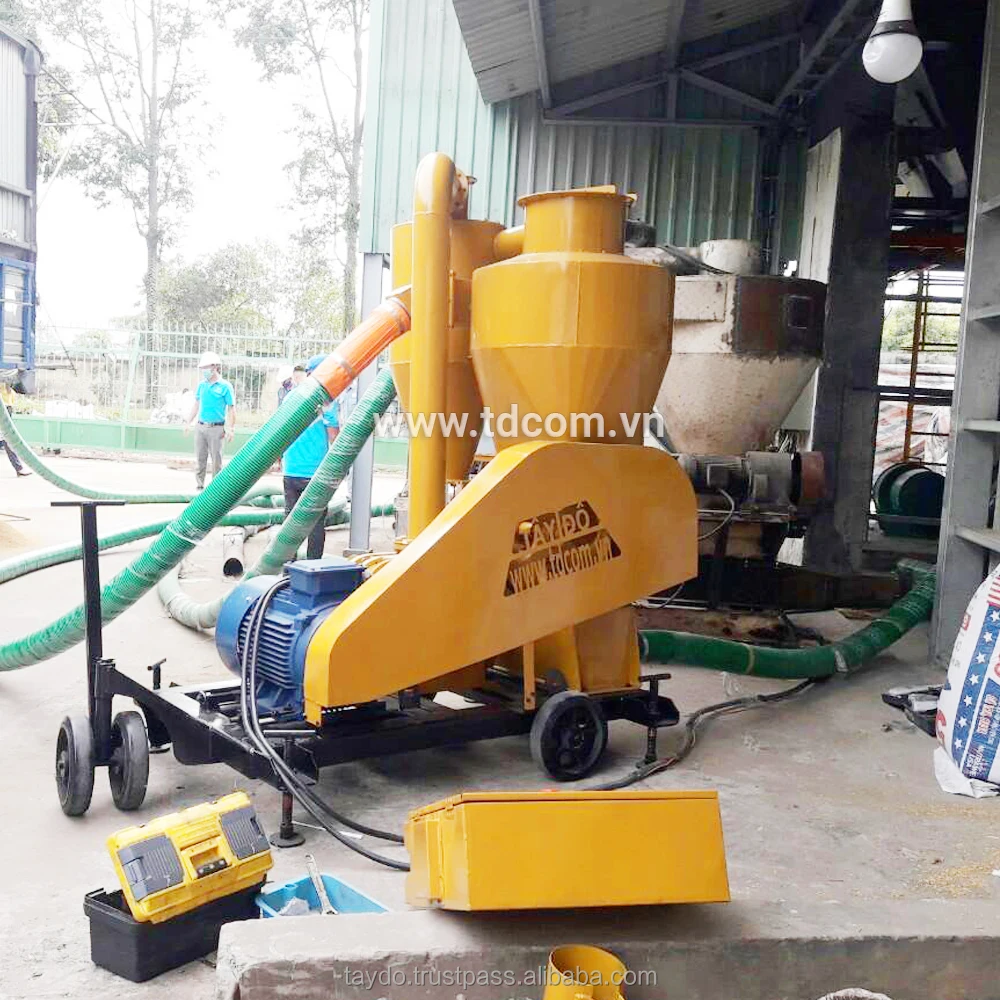 ISO пневматическая вакуумная конвейерная машина для рисовой шелухи