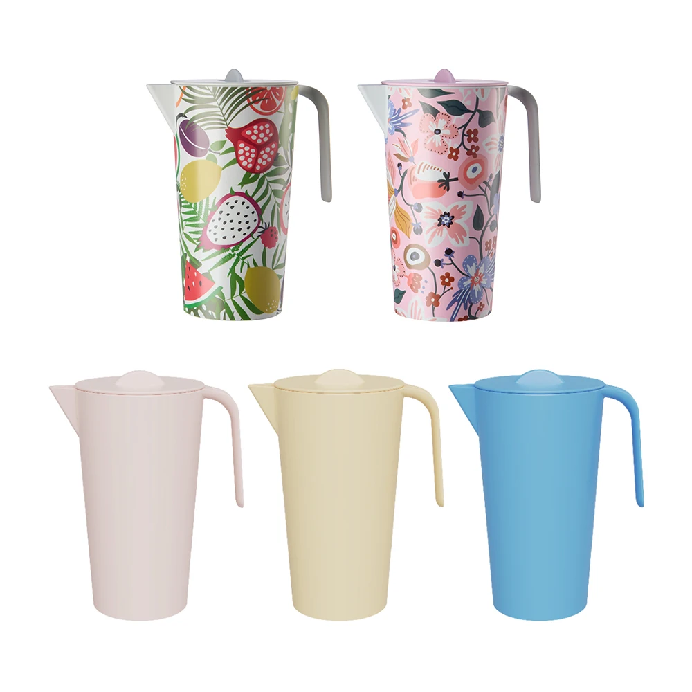 Customization Color Recycle RPET Plastic Water Jug Cold Water Kettle