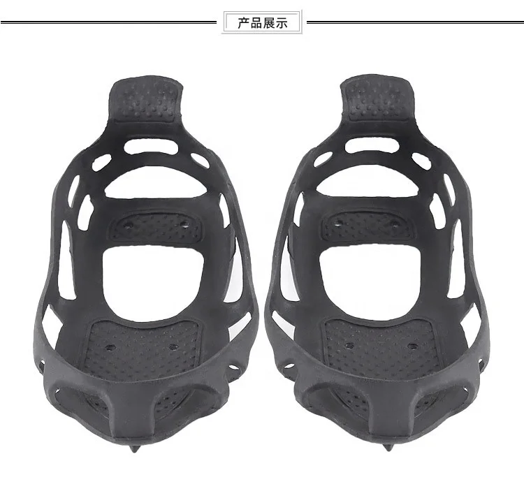 24-Tooth Cleats for Winter Climbing Snow and Ice Winter Sports Crampons Grippers for Camping & Hiking