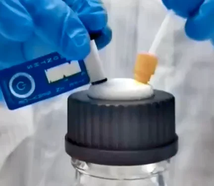 Lab use  GL45 Solvent Bottle Caps Safety Cap for 3.2mm tubes