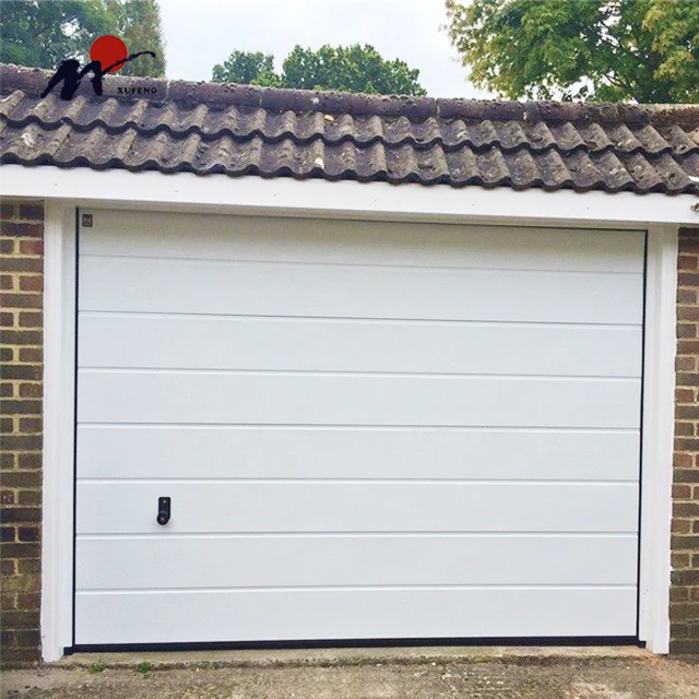 Sectional Automatic Overhead Pvc Sandwich Panel Garage Doors