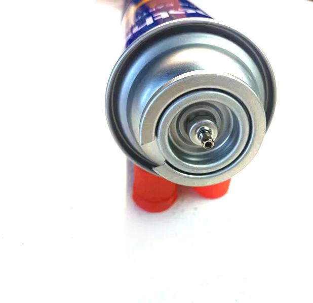 Tinplate butane gas canister butan gas fuel can