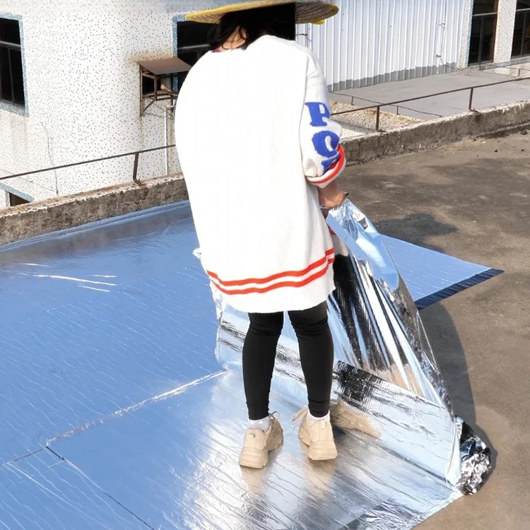 CUSTOMIZATION Bitumen Price Bitumen Waterproofing Membrane PE Super Waterproof Tape POLYESTER BASE Factory Price Anti-crack