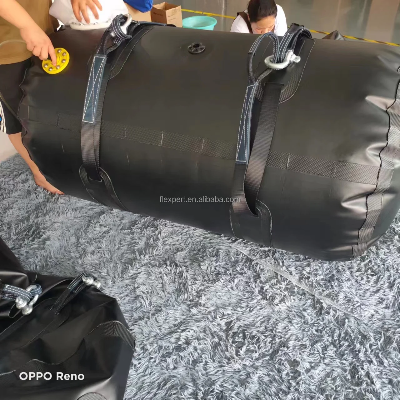 Cylinder marine airbag Diving  Underwater Air Lifting Bag and Cylinder buoyancy airbags