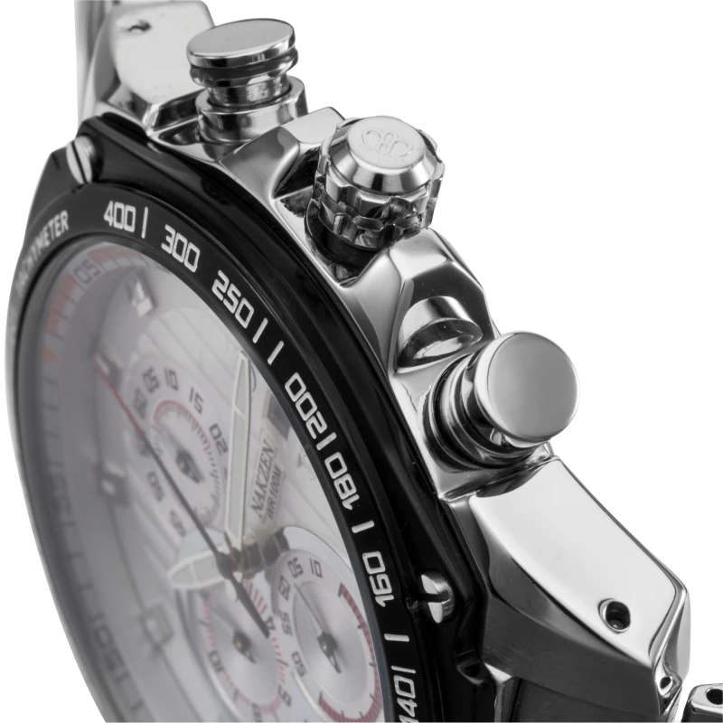 Rotating Inner Ring Luxury Men Chronograph Watch Original Brand Stainless Steel Tachymeter Watches