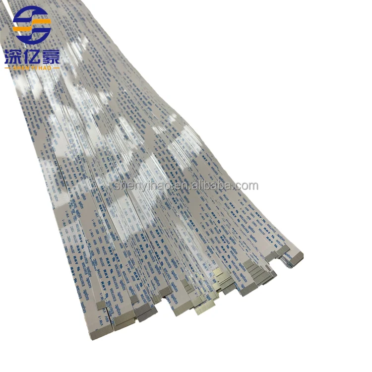8Pc Print head cable for Ricoh GH2220 printhead UV flatbed Printer FFC flex flat data cables 24pins 24p 50cm 60cm spare parts