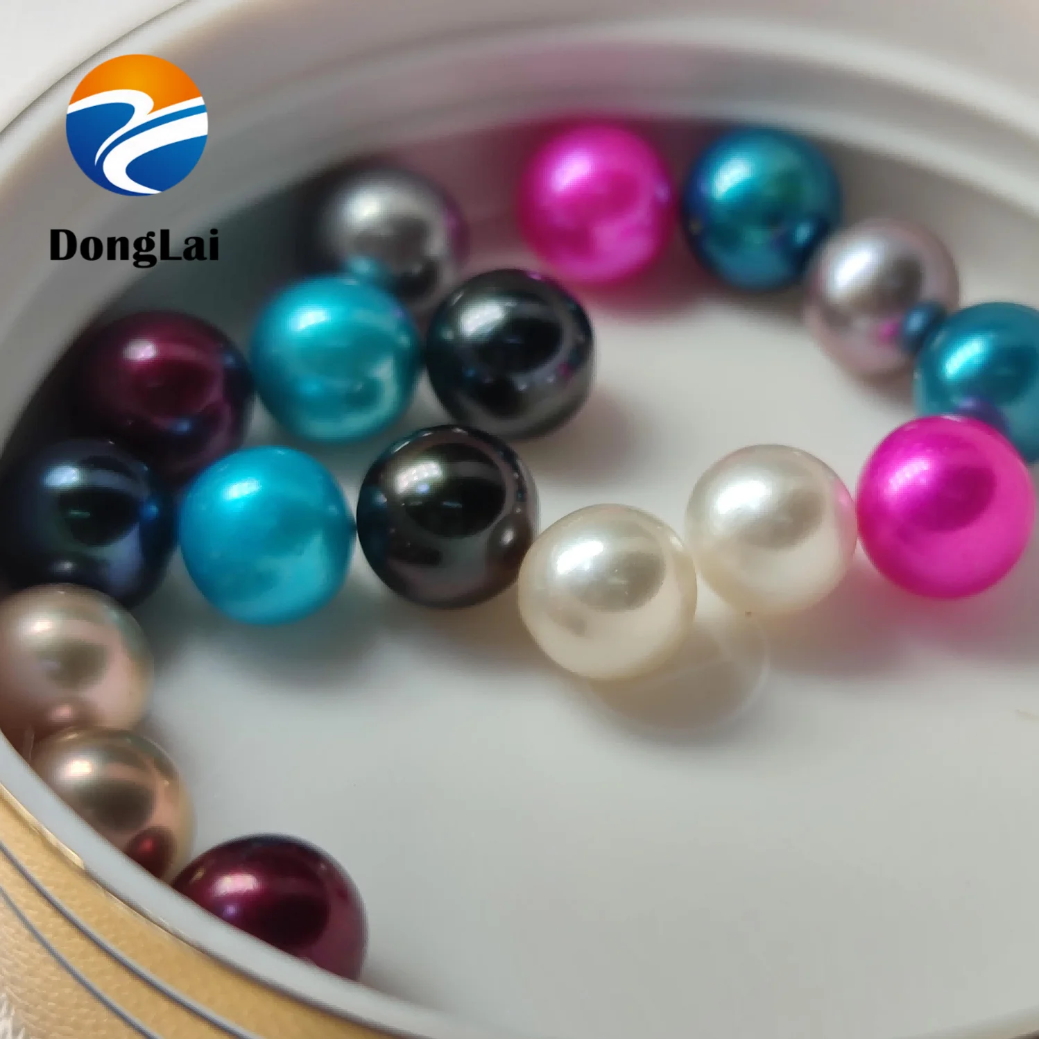 
AAAA 7-8 mm round Colorful Pearl Wholesale Vacuum-packed Mixed Colors Akoya Pearl Oysters loose pearl for party bithrady 