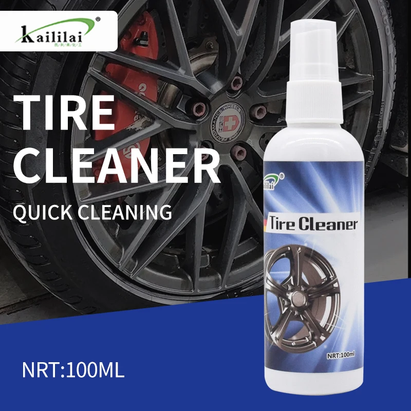100ml tire gloss cleaner tire dressing spray for tire and wheel care