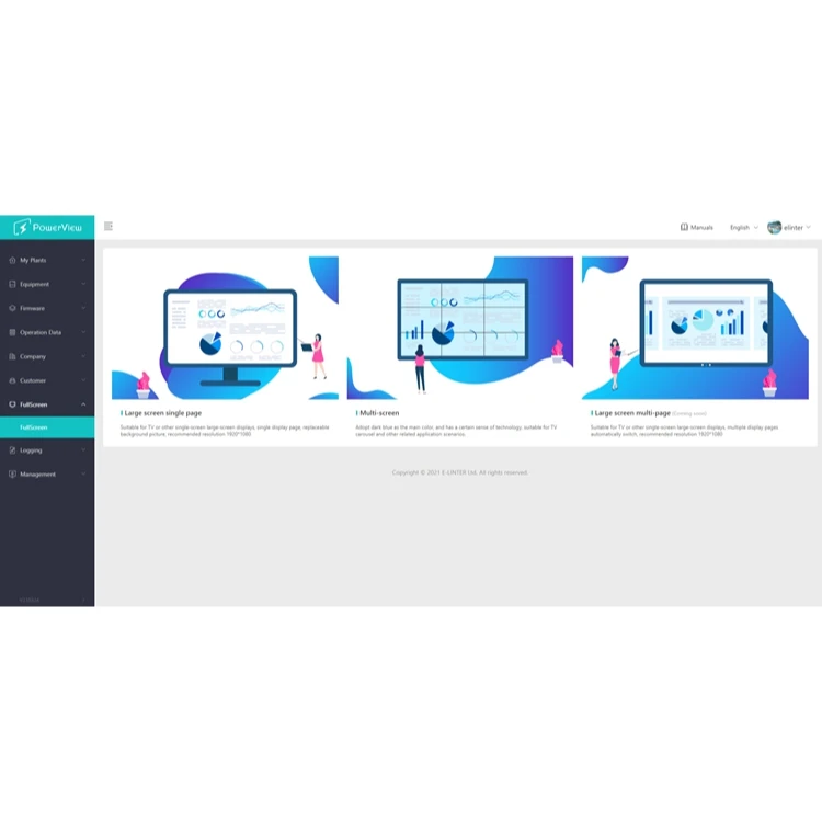 
Одна платформа управляет облаками контроля мониторинга энергохранения растений по всему миру 