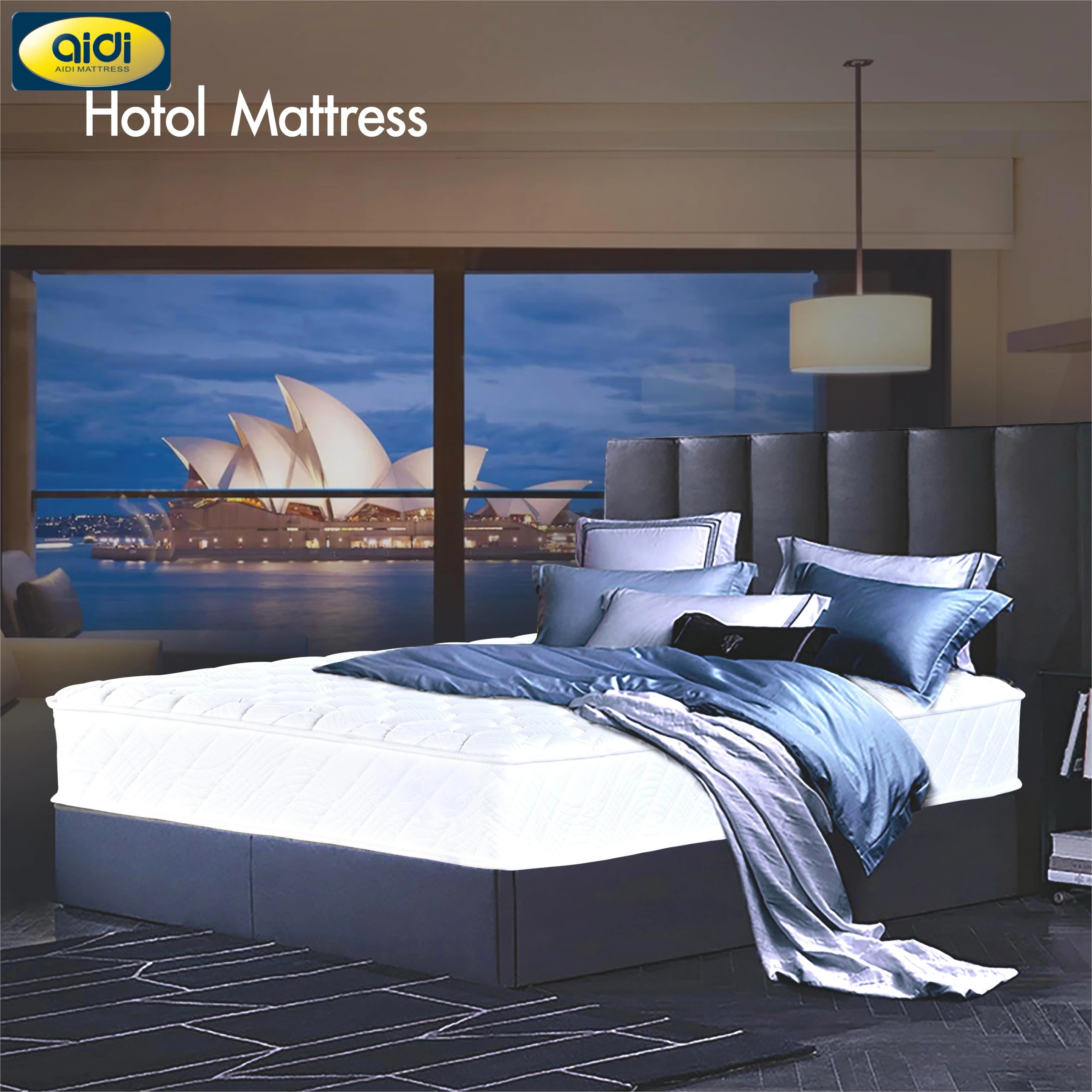 AIDI Original Mattress Factory Hotel Apartment School Project 18cm Bonnel Spring Single Double King Queen Size Bed Mattress