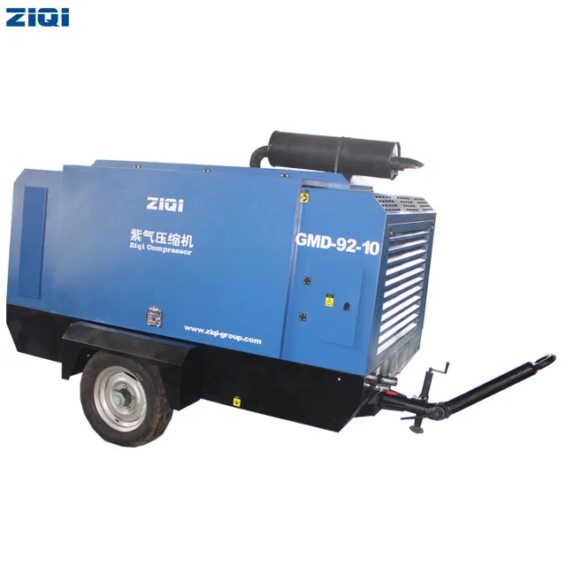 Professional air-compressor 353 cfm screw diesel portable air compressors with best selling for ce certificate