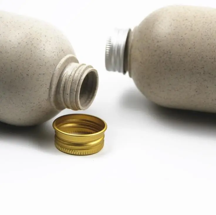 
Best-selling environmentally friendly straw biodegradable lotion bottle shampoo bottle 