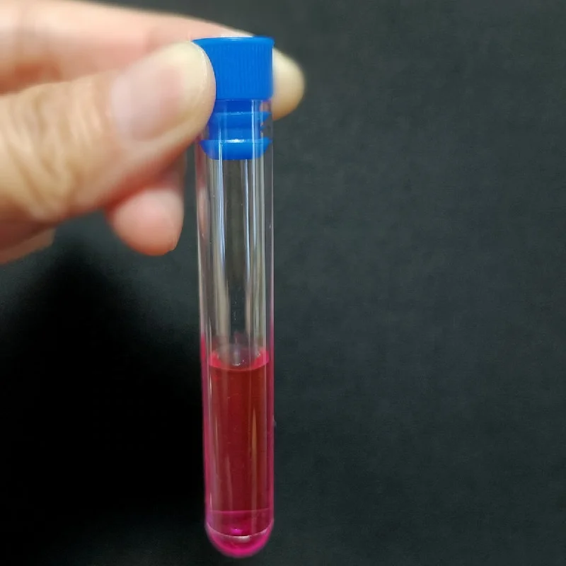 Laboratory  Different size  Plain PS PP Round Bottom 15ml 10ml 5ml plastic test tube