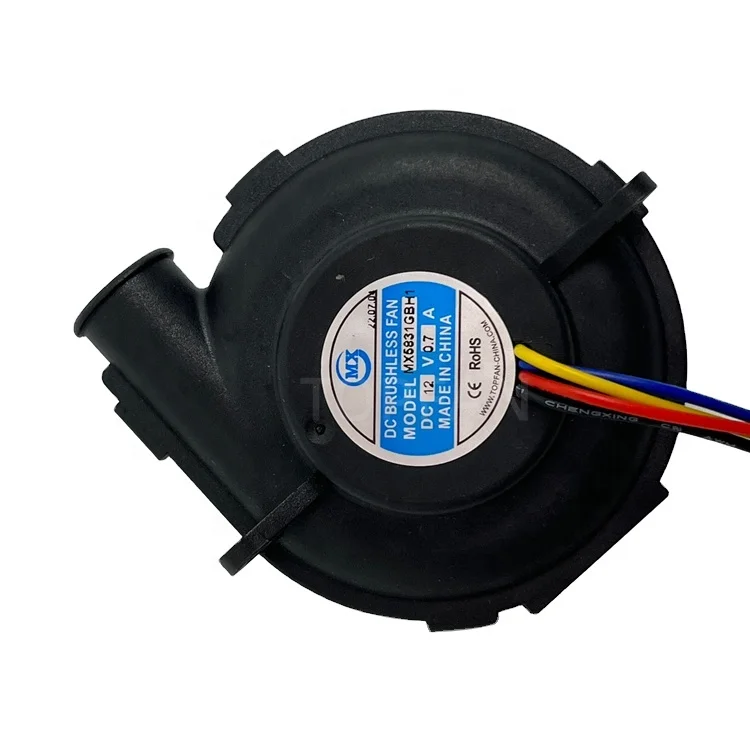 DC blower fan 58mm 60nn 65mm Air fryer mixer oven dishwasher CPAP dc fan Low Noise High Static Pressure Fan Cpap Blower Motor