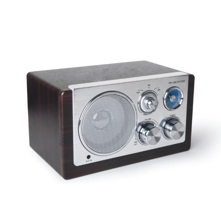 OEM ODM Customized Portable Built-in  Speaker Exquisite Home Pocket Battery Am Fm Radio