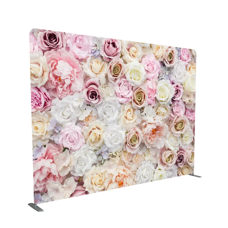 Pillow case 10ft 8ft photography banner stand custom backdrop photobooth