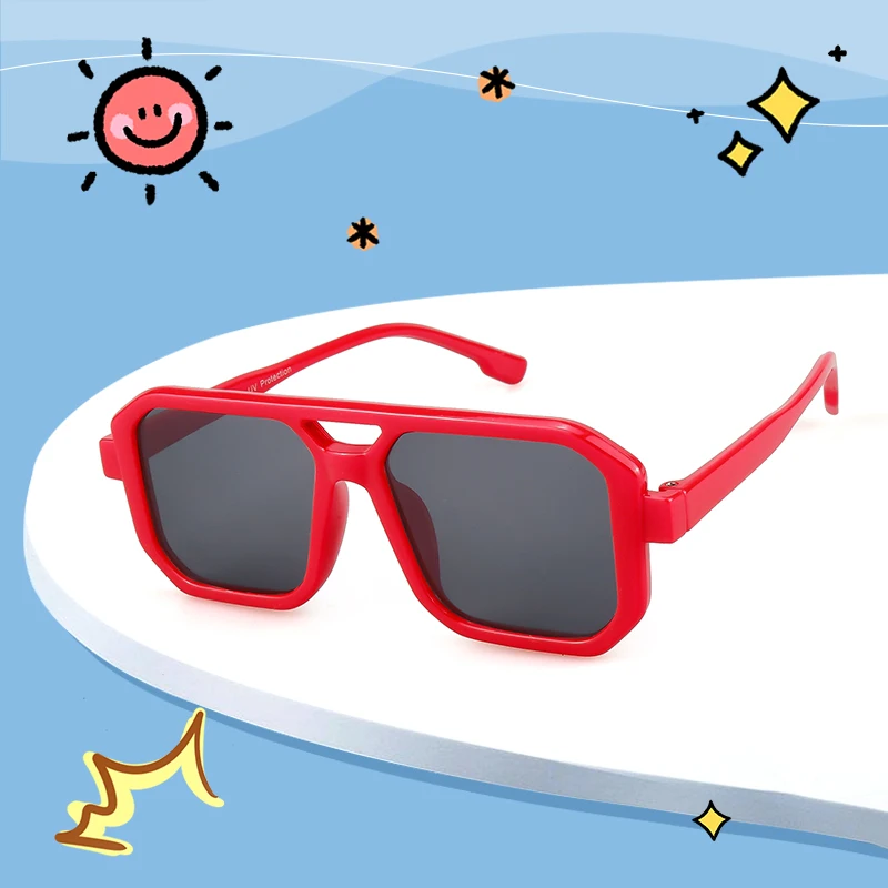 sunglasses kids UV400 ultraviolet-proof boy girl baby child classic funky new arrival outdoor plastic good quality PC sunglass