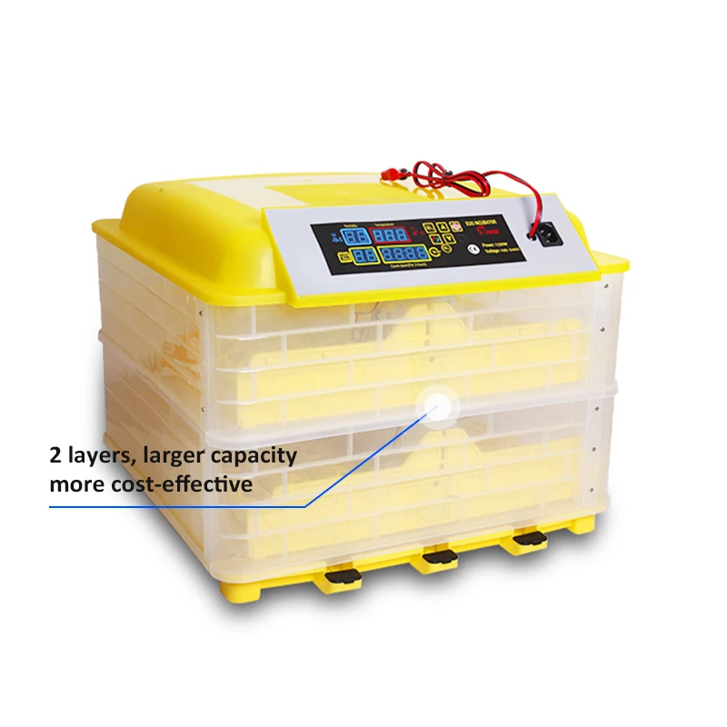 WONEGG 112 Chick Egg Incubator Temperature Humidity Fully Automatic Machine For Sell