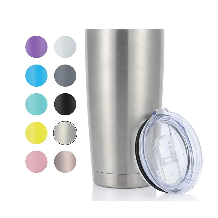 20oz 30oz Double Wall Vacuum Insulated Coffee Travel Mug Stainless Steel Tumbler with Lid