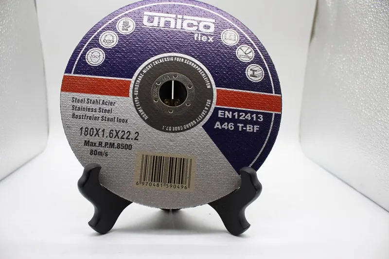 180x1.6 Aluminum disc angle disc for metal saw blade disco corte marmol cutting disc