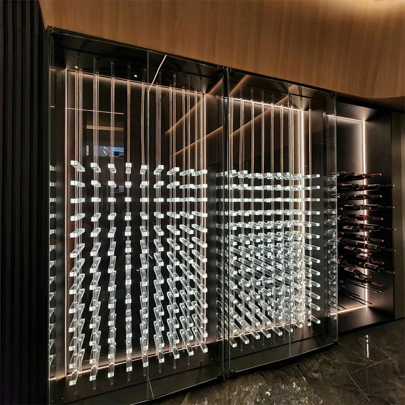 Держатель для винного стекла под шкаф кабель Винный Стеллаж Новый дизайн полка для вина настенный металлический