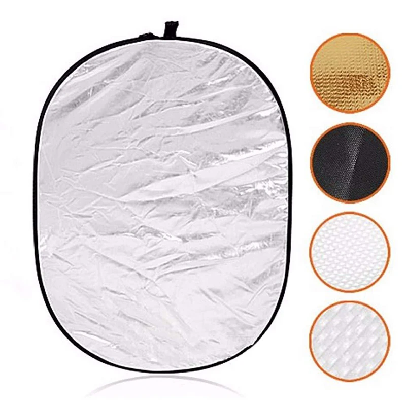 
150*200cm 5 in 1 reflector photography kit flat camera product flag panel photo light reflector for photography 