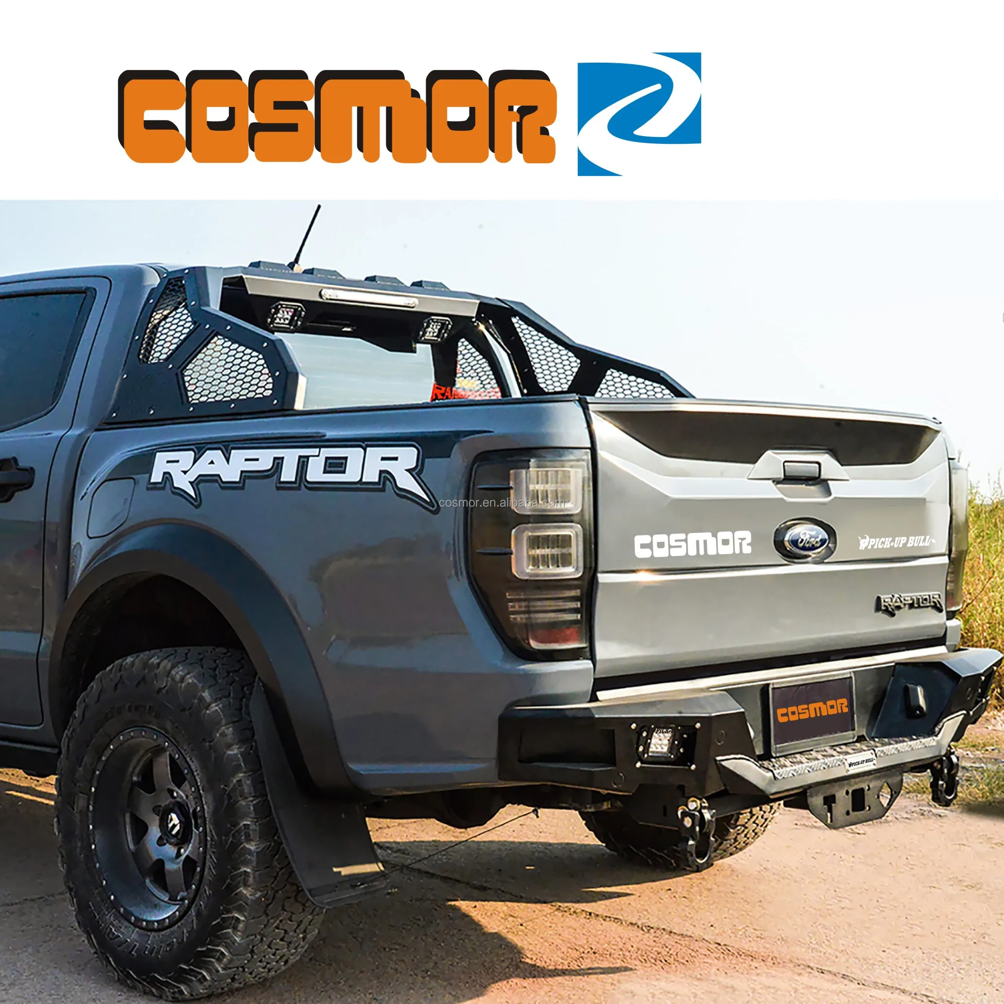  COSMOR стальной рулонный стержень для пикапа Ford Ranger Raptor Hilux NP300 Dmax