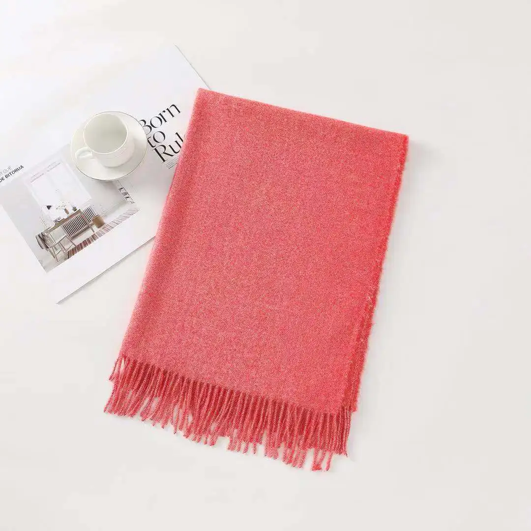 Plaid pashmina scarf egypt pashmina  cashmere scarf for women winter