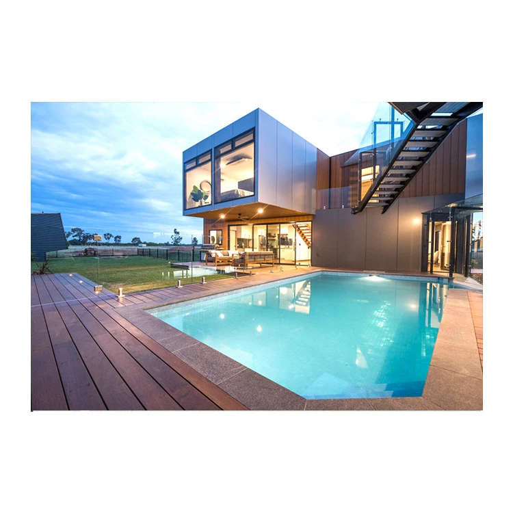 Modular living folding shipping prefabricated foldable wooden house kit price low cost modern design expandable container house