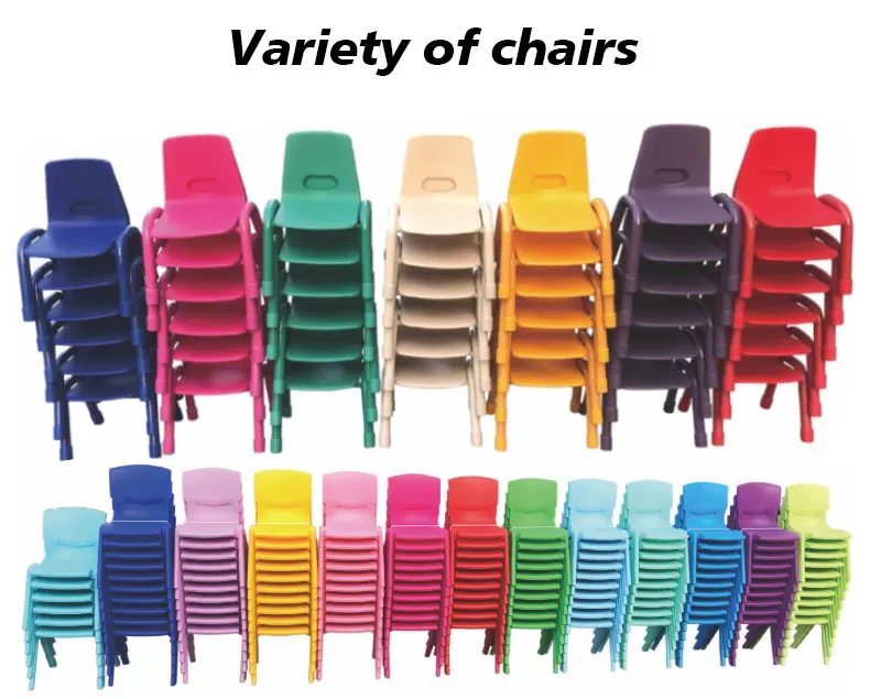 Modern U-Shaped Preschool Table and Chair Set for Kids for Kindergarten School & Daycare Red Color Preschool Wooden Table