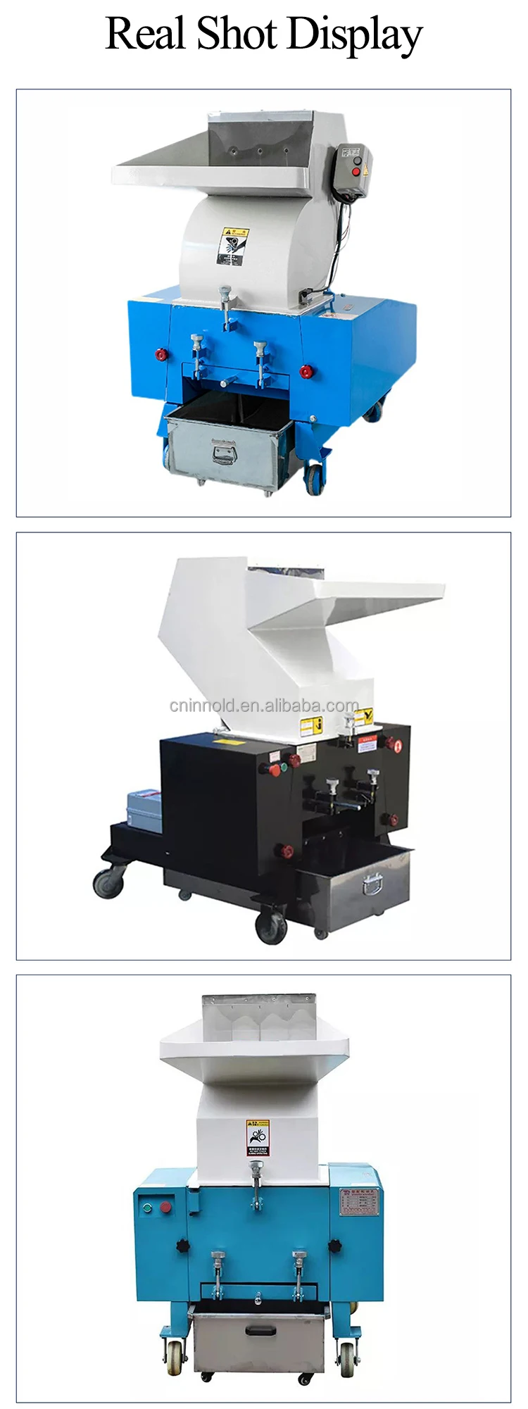 Hot Sale Bottle Bag Shredder Grinder Machine Price Plastic Pipe Crusher