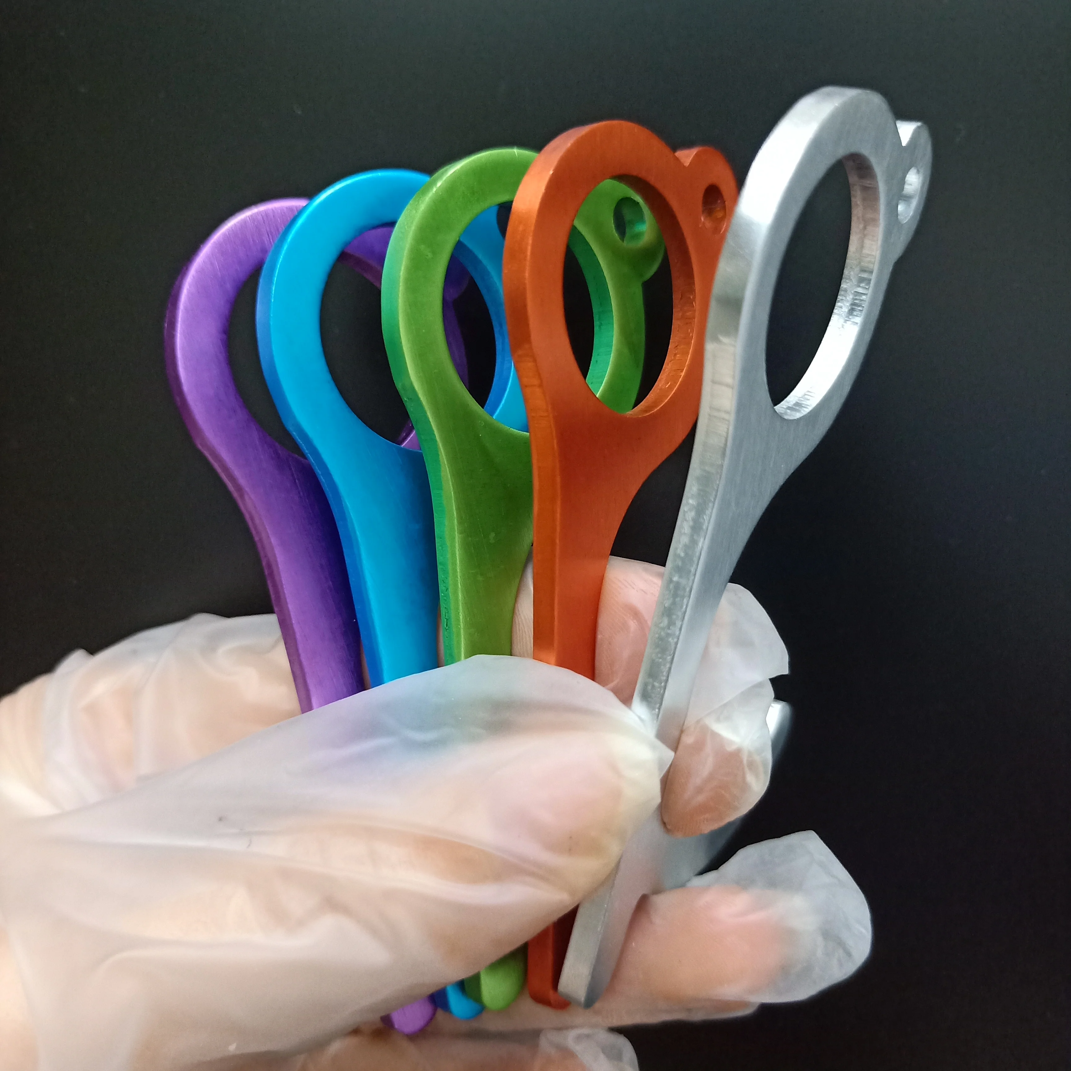 No Touch Open Door Assistant Opener Elevator Handle Key Tool Multifunctional Anti-contact Keychain , ,JO-NTK-007R