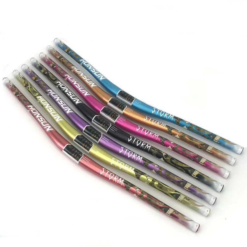 HONSUN Bicycle Handlebar Extended Mountain Road Folding Bike Carbon Handlebars 780mm Bike Parts Cycle Hand Bar