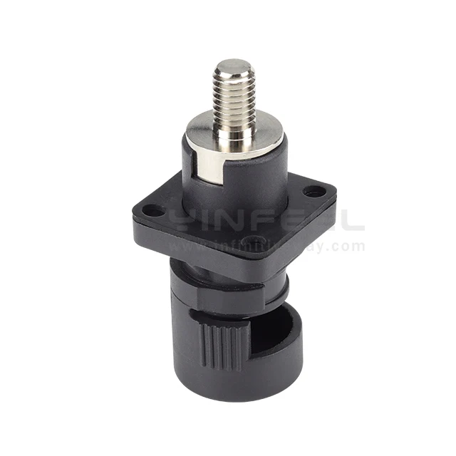 200 Amps  Plastic Isolated Fireproof Terminal Bolt-Model No.IF-FM6-SOM8-200A-C