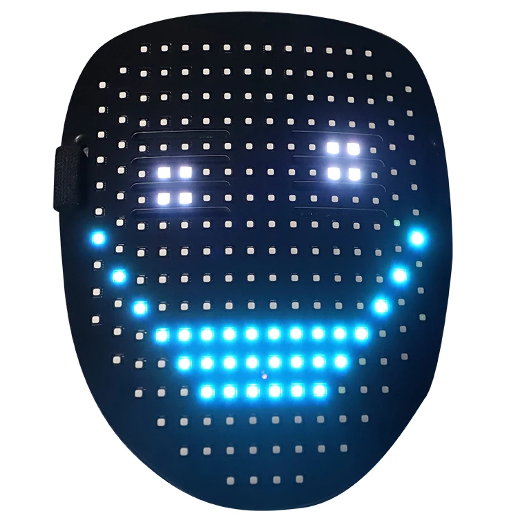 Low Price Halloween Party Masks 12121 LED RGB Light up ABS Plastic Sponge Masks 0.5W SMD3535 Cosplay Face Masks