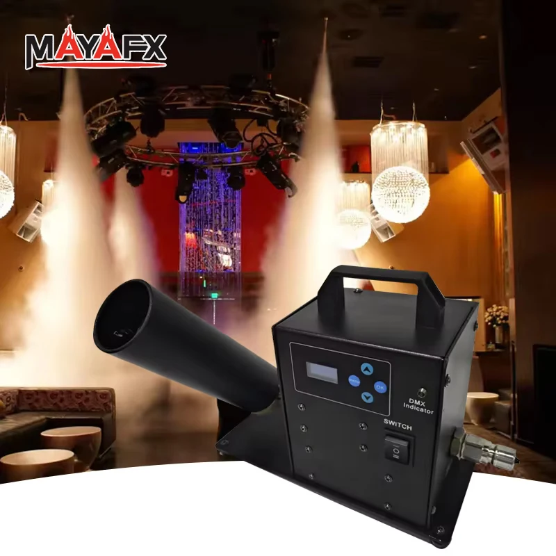 Factory direct supply smoke effect cannon club smoke co2 jet stage machine dmx dj digital co2 jet