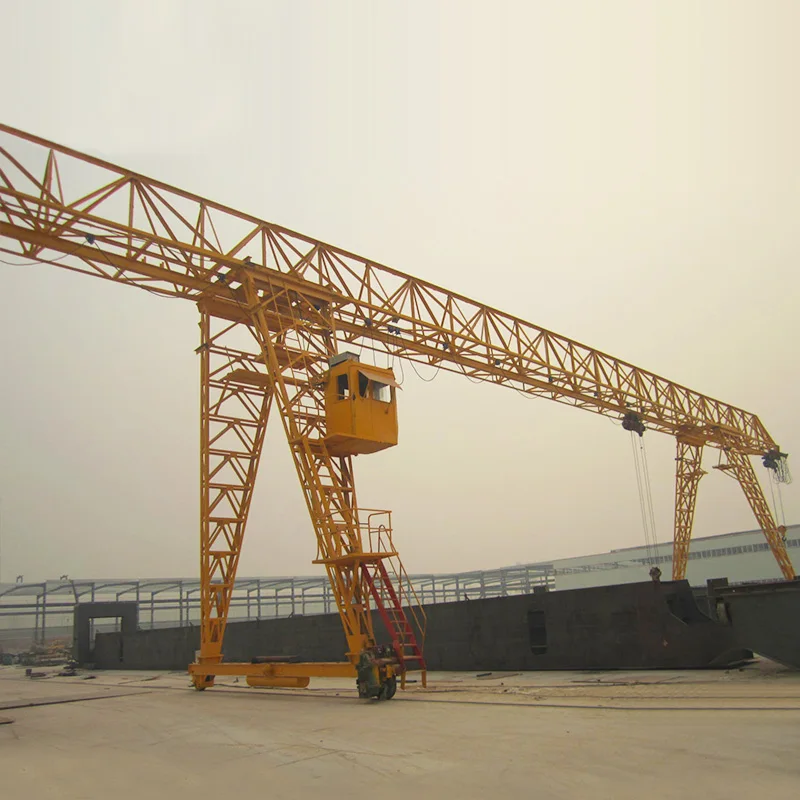 China Professional 10 Ton 15 Ton 20 Ton 25 Ton Truss Type Single Girder Rail Gantry Crane Manufacturer