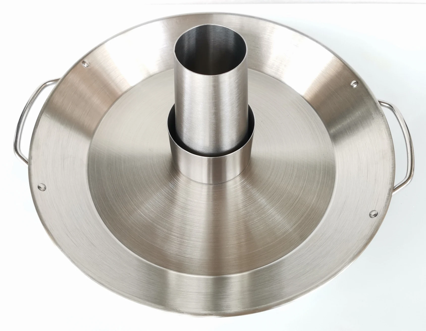 Stainless steel pipe roast Chicken  pipe  holder  plate