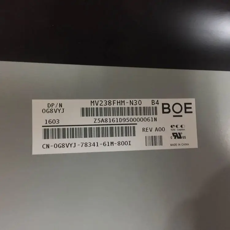  Новый ЖК-дисплей Mv238fhm-n30 Mv238fhm N30 23 8 inch ЖК-экран сенсорная