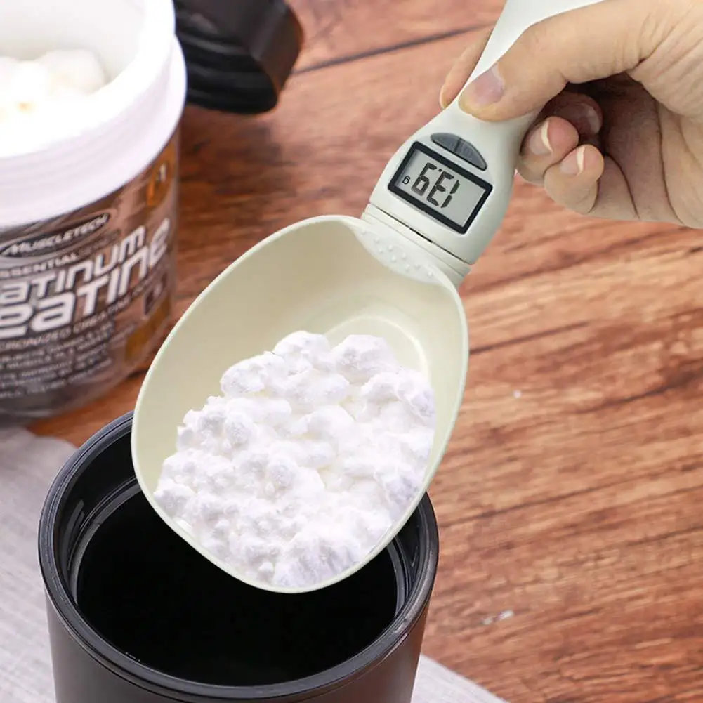 
Cross-border special explosive for pet bowl feeding food metering spoon for pet dogs and cats electronic weighing spoon bowl 