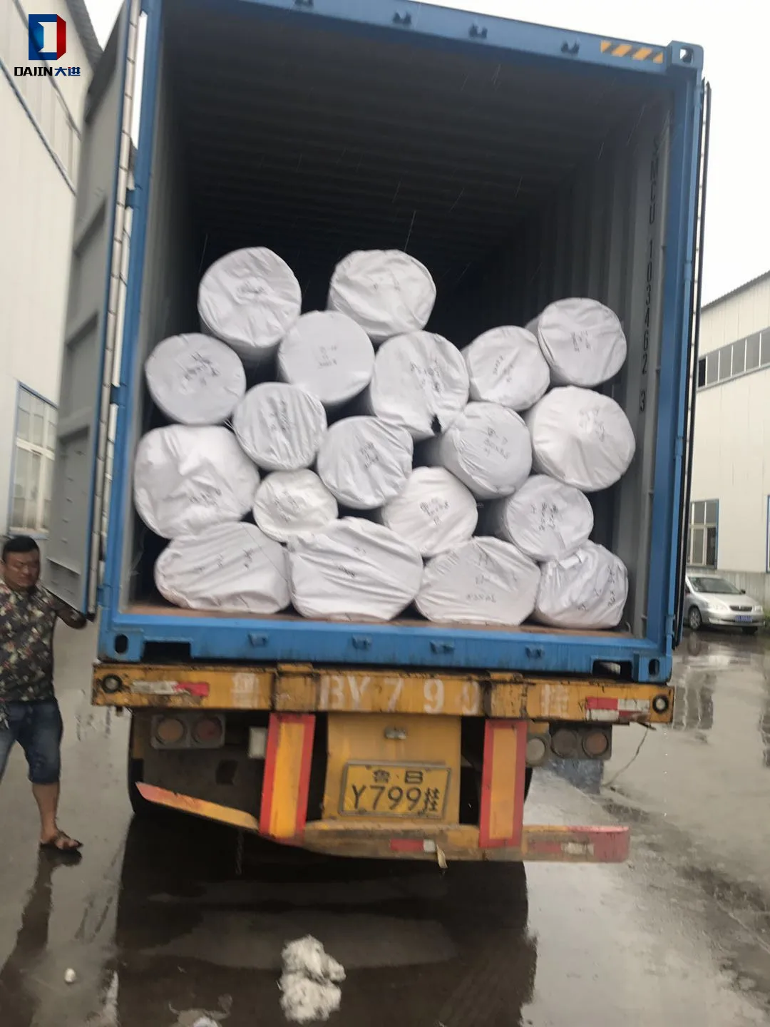  0 2 мм-3 мм полиэтилен HDPE / LDPE LLDPE геомембрана для подкладки на свалки и