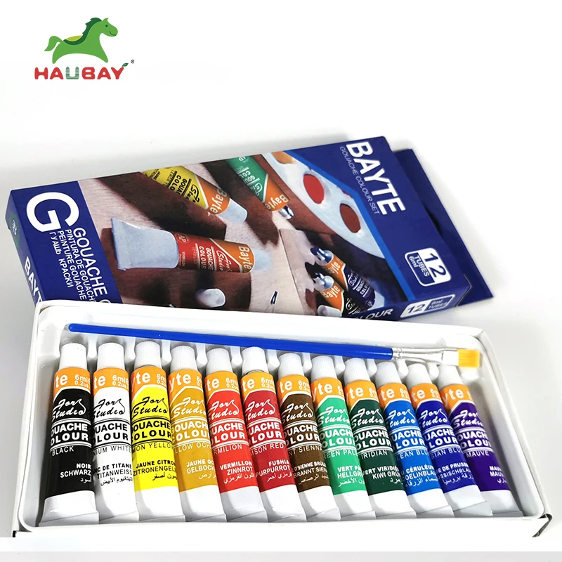 Оптовая Продажа Фабрика художественная поставка гуашь краски оптовая продажа высокое качество дешевые