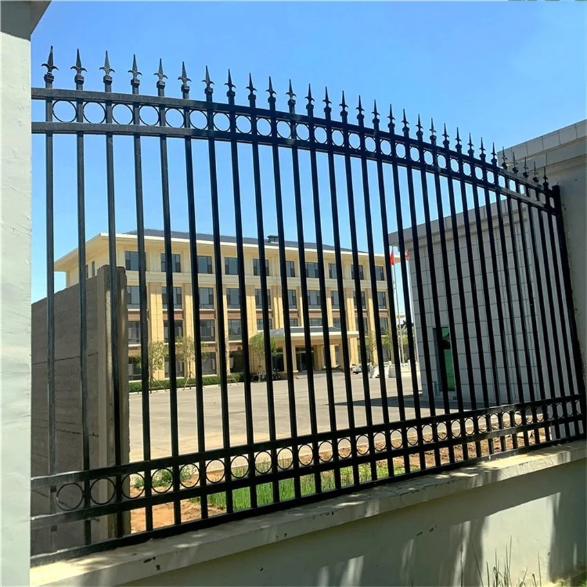 Best Selling  Metal Fence Spear Tip High Quality Powder Coated Fence