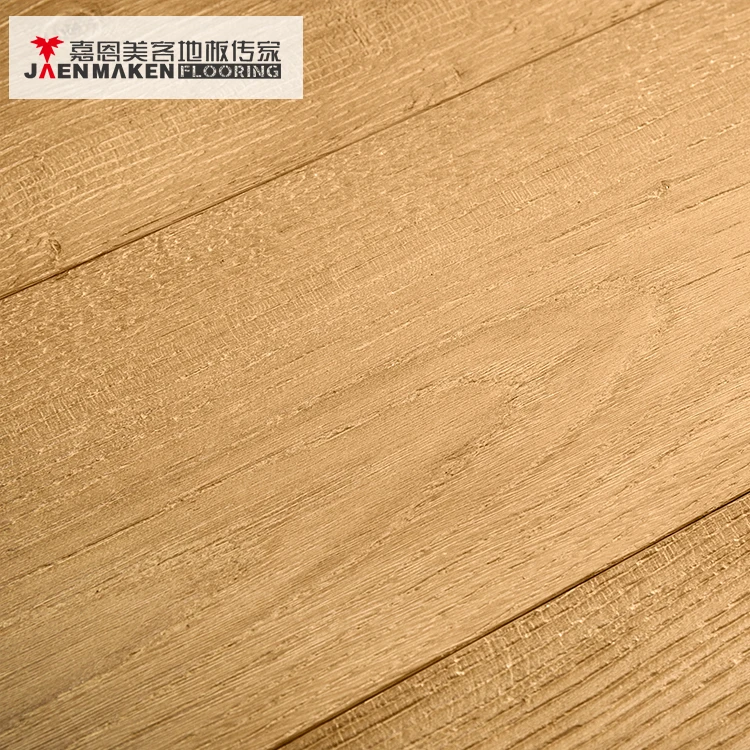 Chevron Wood Flooring Oak Flooring European White Oak Rice White Poplar Core Plate + Poplar Back Plate + Hardwood Surface Plate