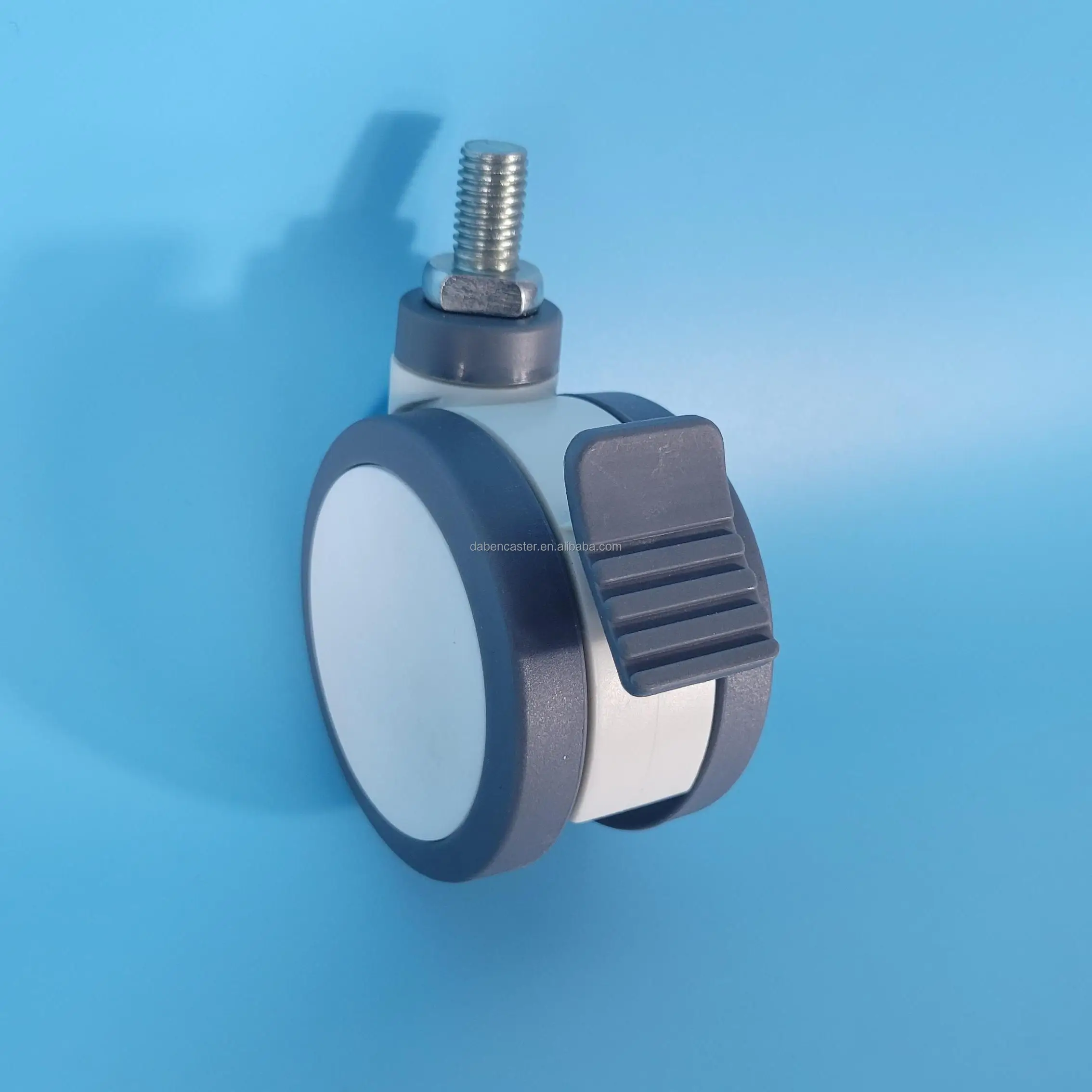 Китай (материк) 3 дюйма 75 мм Двухдисковая TPR медицинский колесики для больничных инструментов