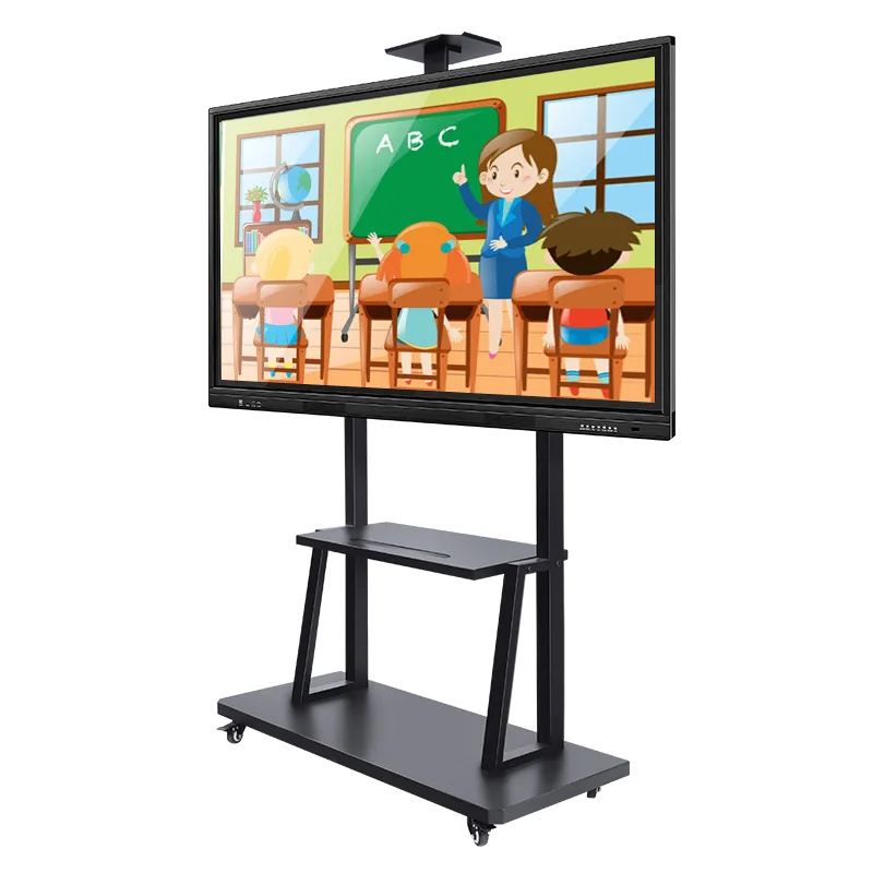 China 86 inch teaching digital board/smart active multi touch interactive board for school